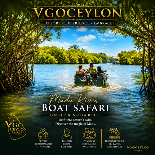 Madu River Boat Safari, Sri Lanka