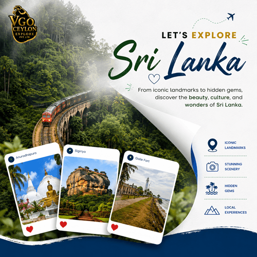 Collage of Sri Lanka destinations